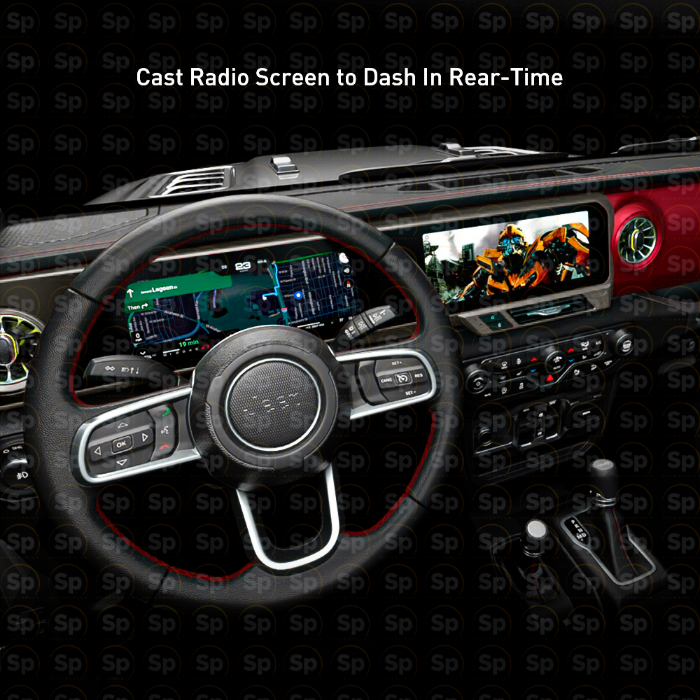 J-MAX PRO CAROBOTOR DIGITAL CLUSTER ALL-IN/ JEEP WRANGLER JL-JT 4XE LHD 2018-2023/ 2025 UPDATE VERSION (GRIS)