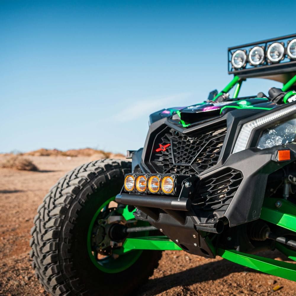 BARRA LUZ LED KC FLEX ERA® 10" - MASTER KIT