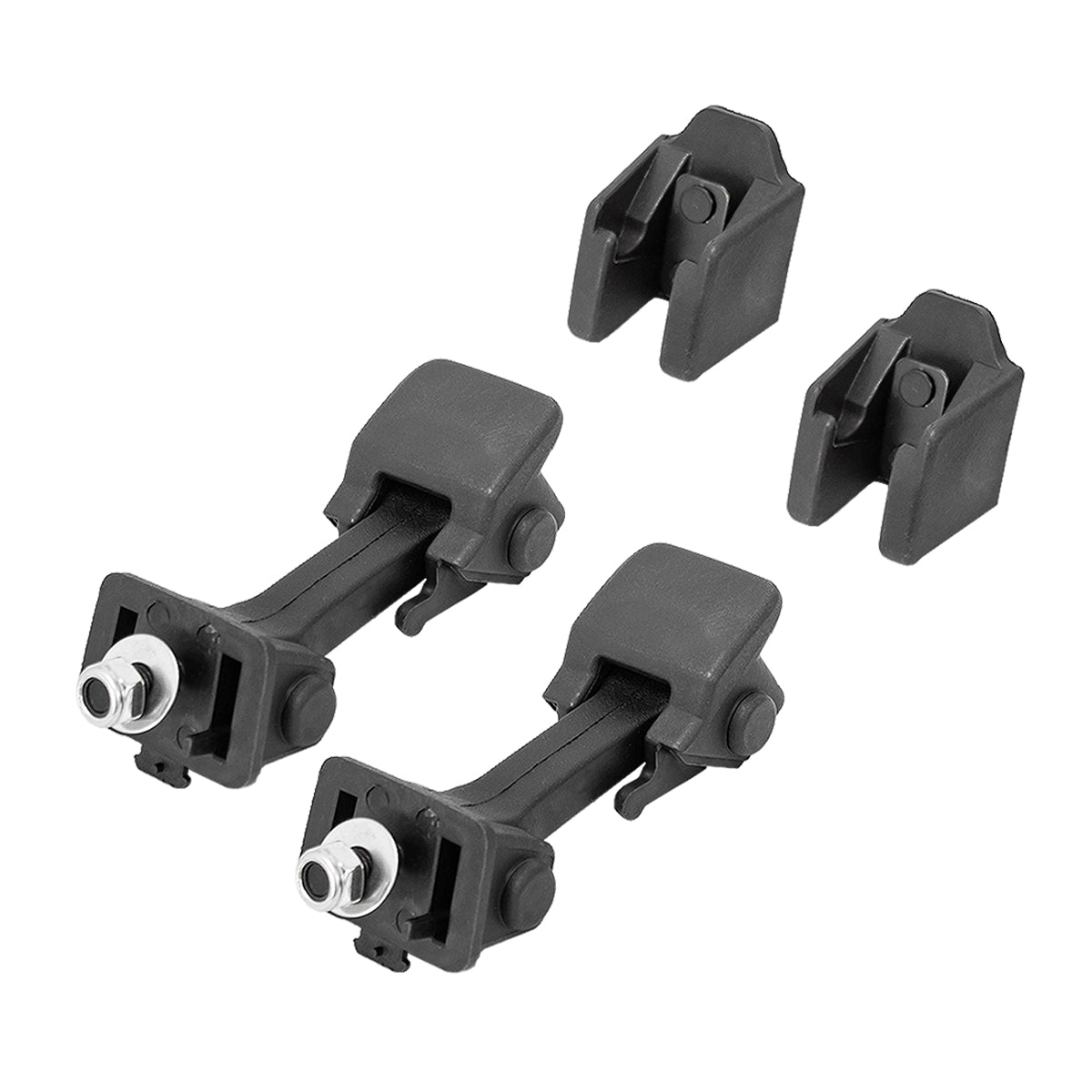 SEGUROS DE COFRE NYLON PARA JEEP WRANGLER JK 2007 - 2017 DIRECTOS