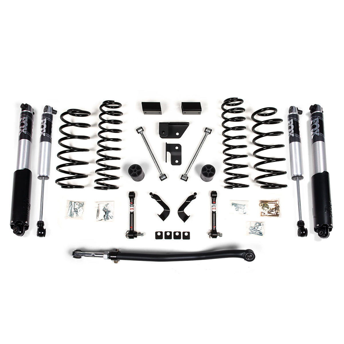 SUSPENSIÓN BDS LIFT KIT 3" CON SISTEMA FOX 2.5 PERFORMANCE SERIES PARA JEEP WRANGLER JL 2 PUERTAS