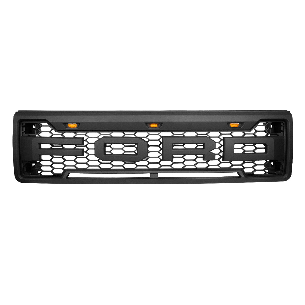 PARRILLA LUZ LED AMBAR PARA FORD F150 1987 - 1991