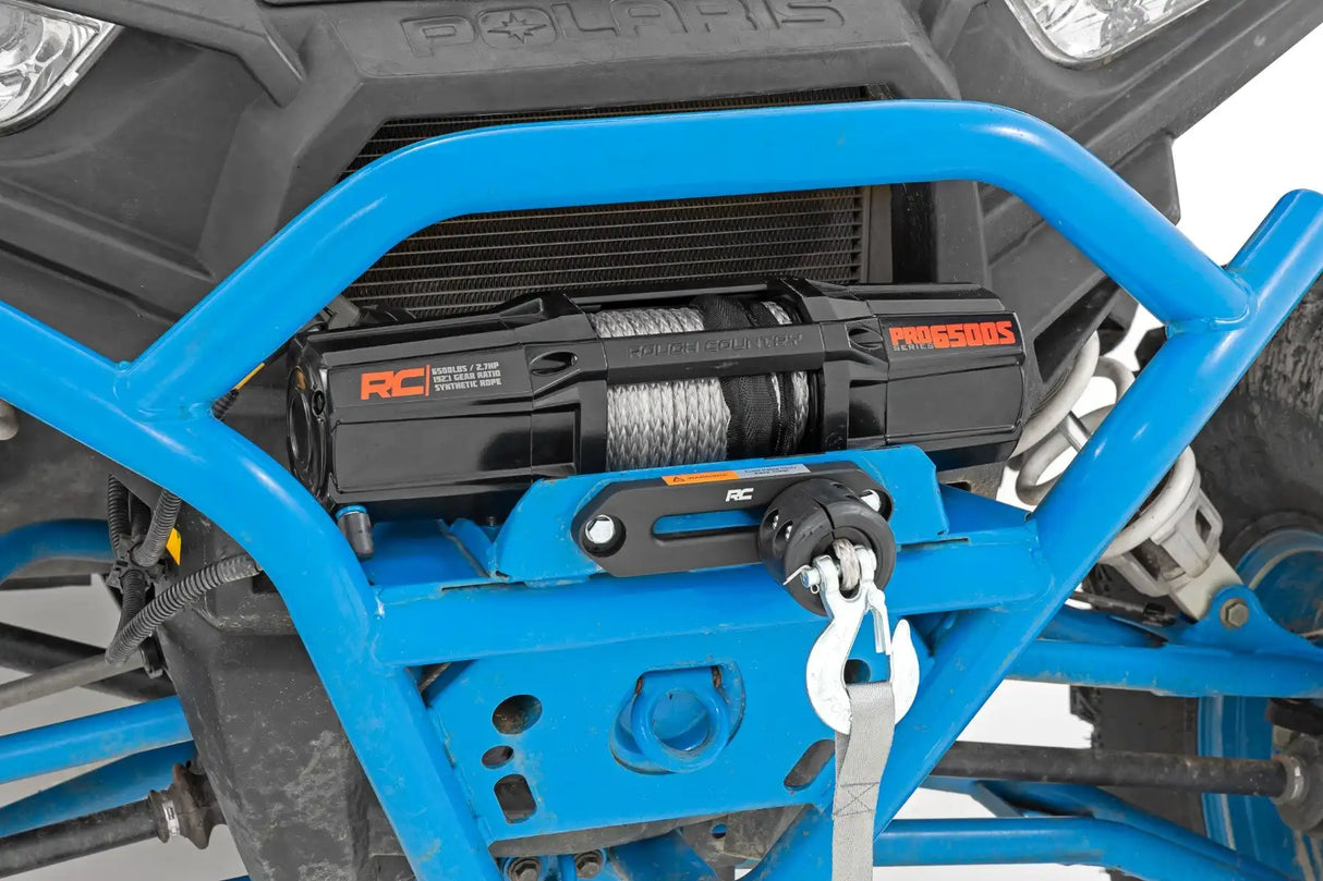 WINCH ROUGH COUNTRY 6500LB UTV CUERDA SINTÉTICA