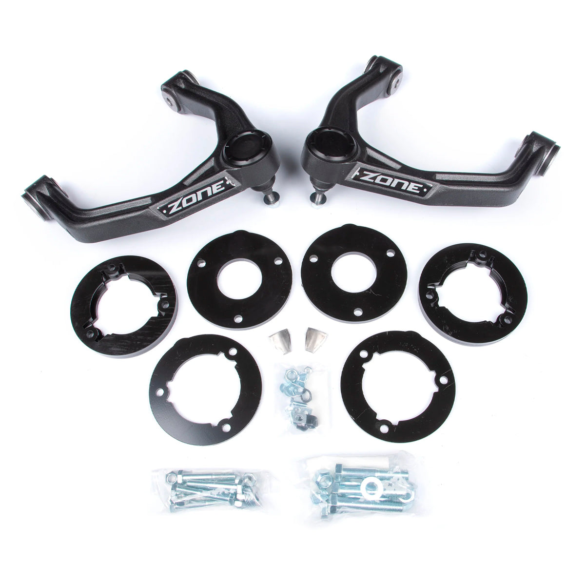 KIT DE NIVELACIÓN 1.5" ZONE OFFROAD PARA GMC 1500 AT4X Y CHEVY ZR2 2019 - 2022