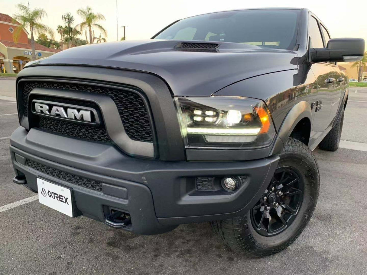 FAROS DELANTEROS PRO-SERIES ALPHAREX PARA DODGE RAM 1500 2009 - 2018