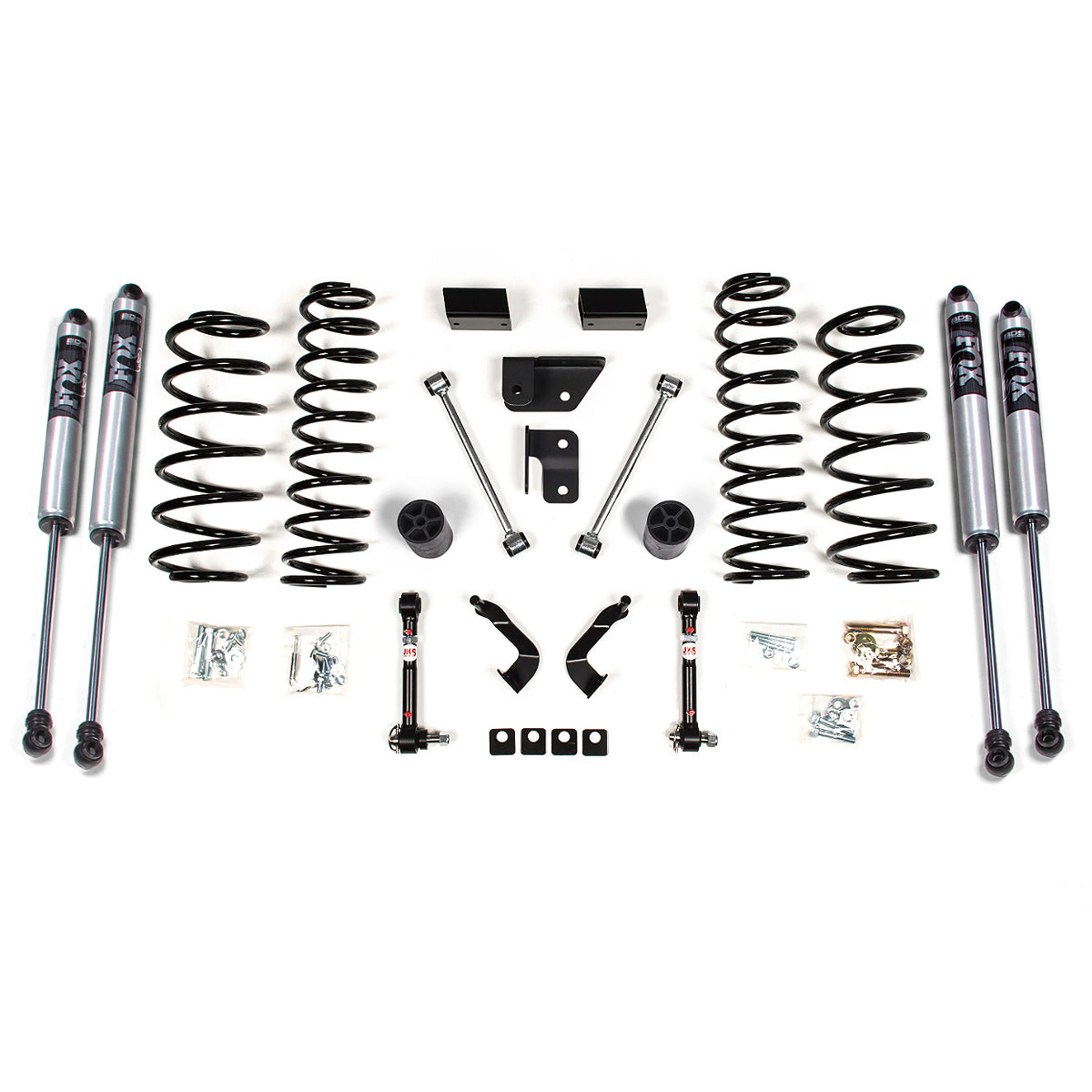 SUSPENSIÓN BDS LIFT KIT 2" CON SISTEMA FOX SCHOCKS 2.0 PARA JEEP WRANGLER JL