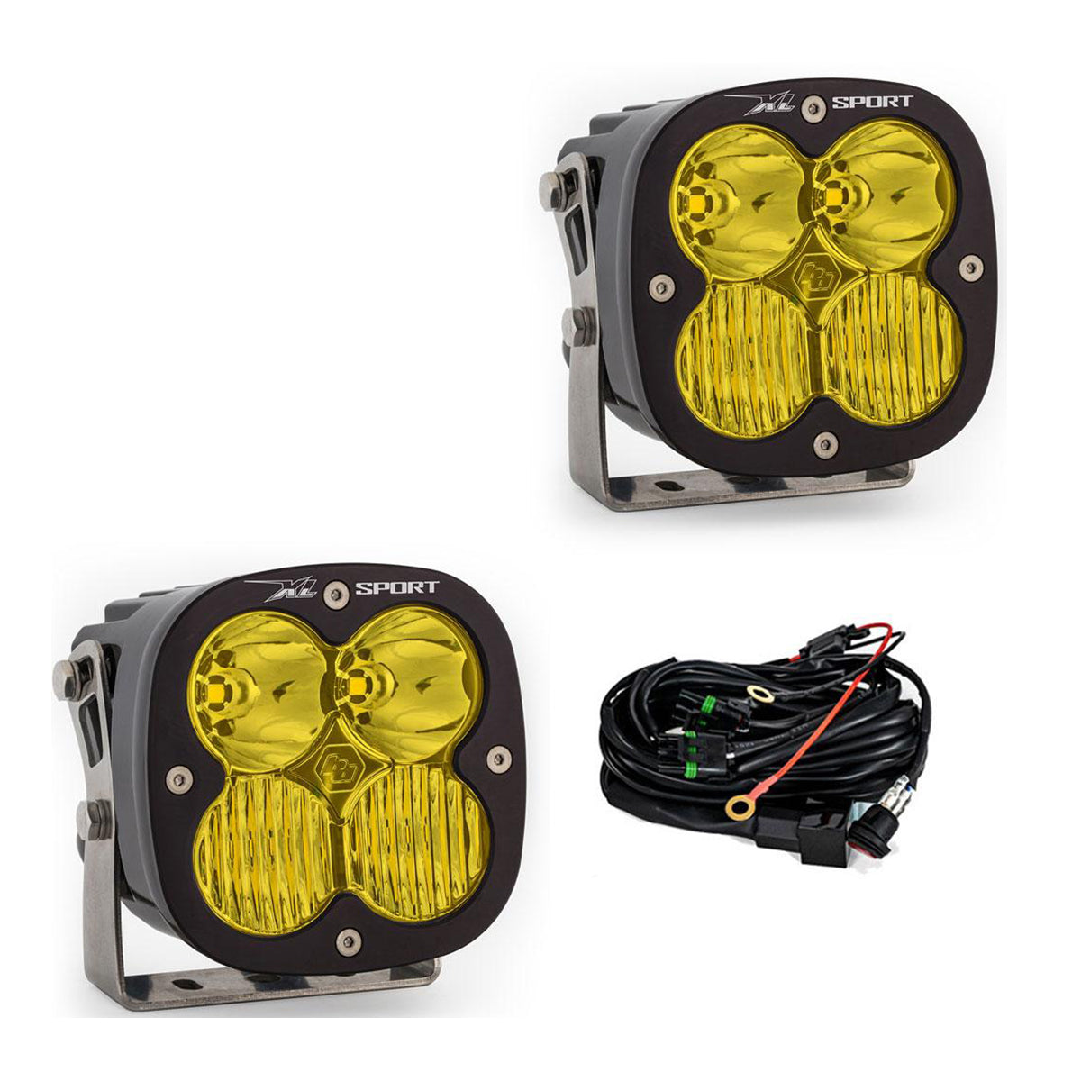 FAROS NIEBLA BAJA DESINGS XL SPORT AMBAR AMARILLO