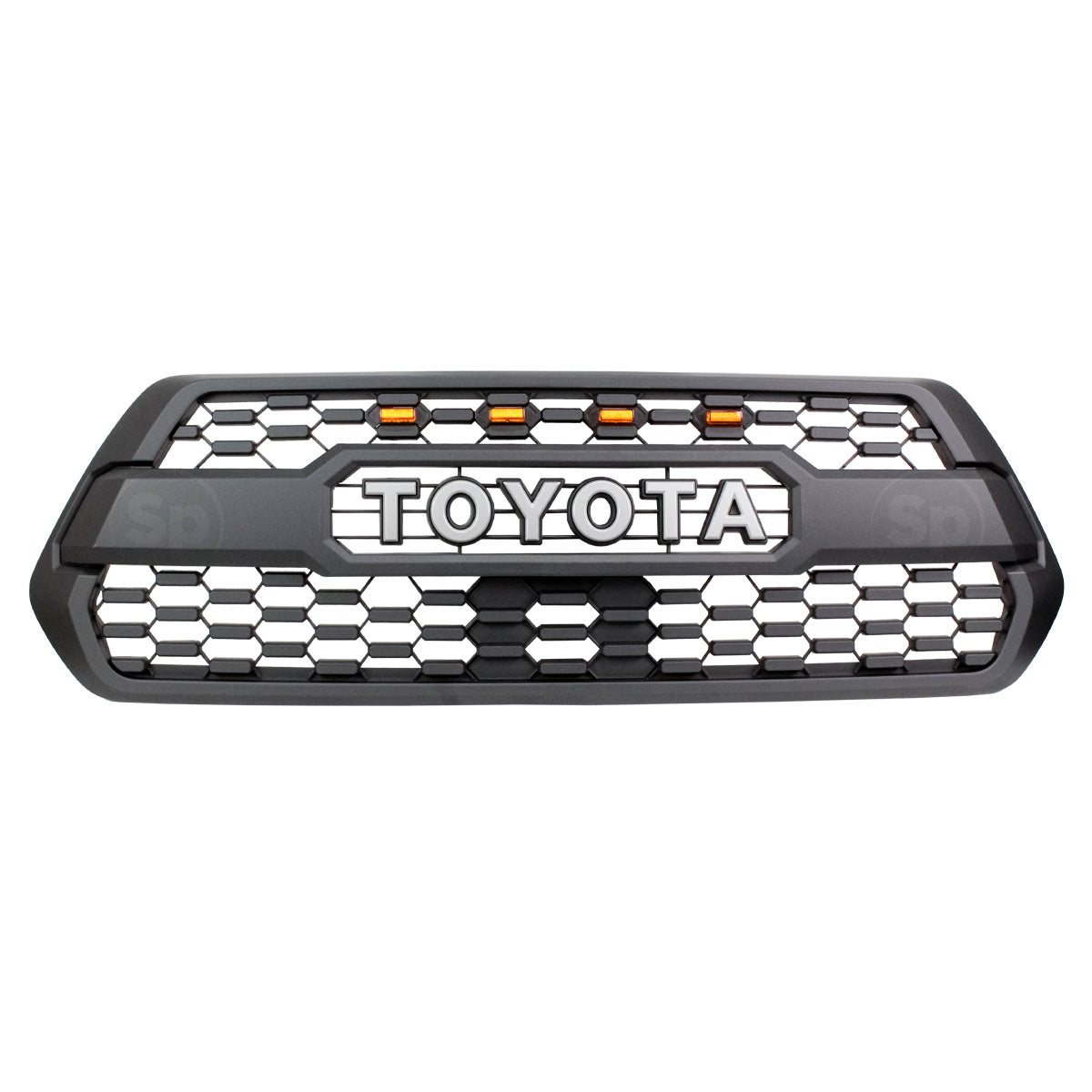 PARRILLA TRD PARA TOYOTA TACOMA 2016-2023 CON LED AMBAR