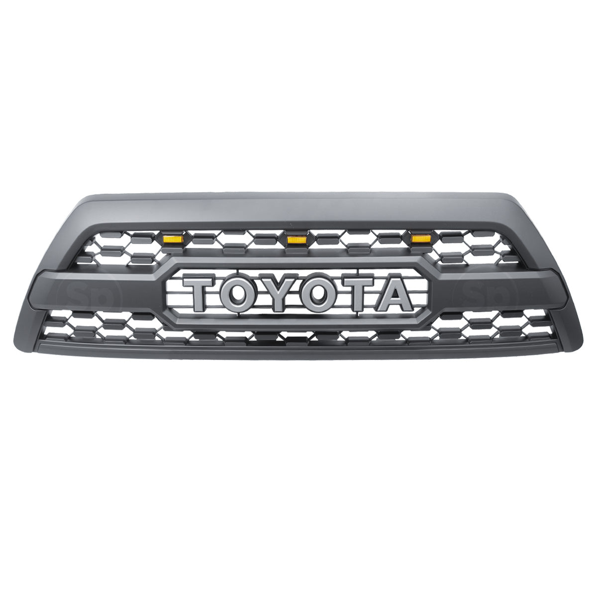 PARRILLA FRONTAL TIPO TRD CON LED PARA TOYOTA 4RUNNER 2006 - 2009