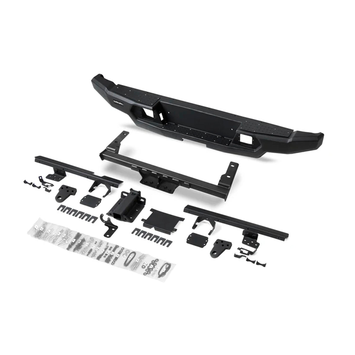 DEFENSA TRASERA RIVAL DE ALUMINIO FORD RANGER 2023+