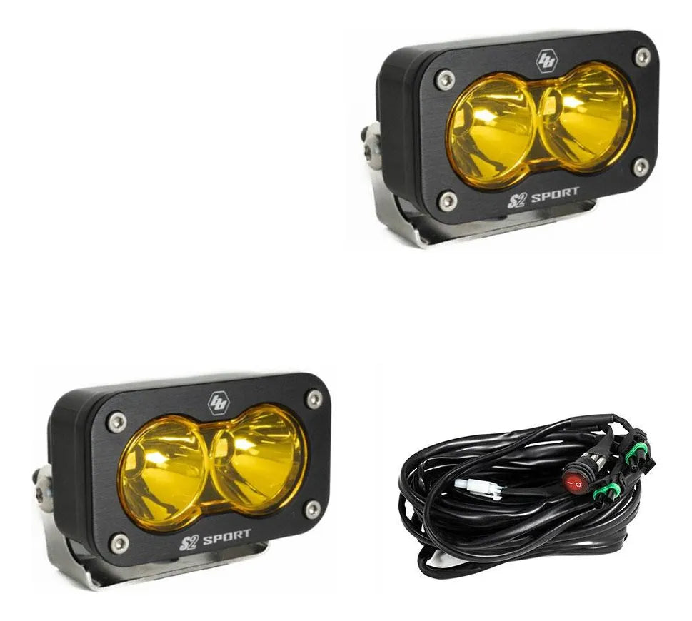 Par De Faros Led Amber Baja Designs S2 Sport 4runner 2003