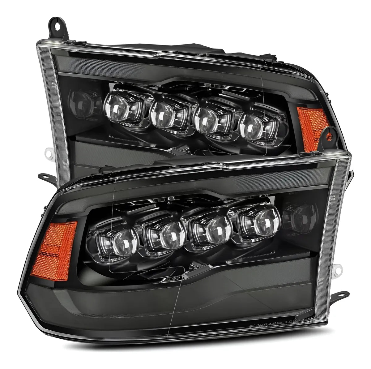 Par De Faros Principales Halógeno Alpharex Dodge Ram 2009-18