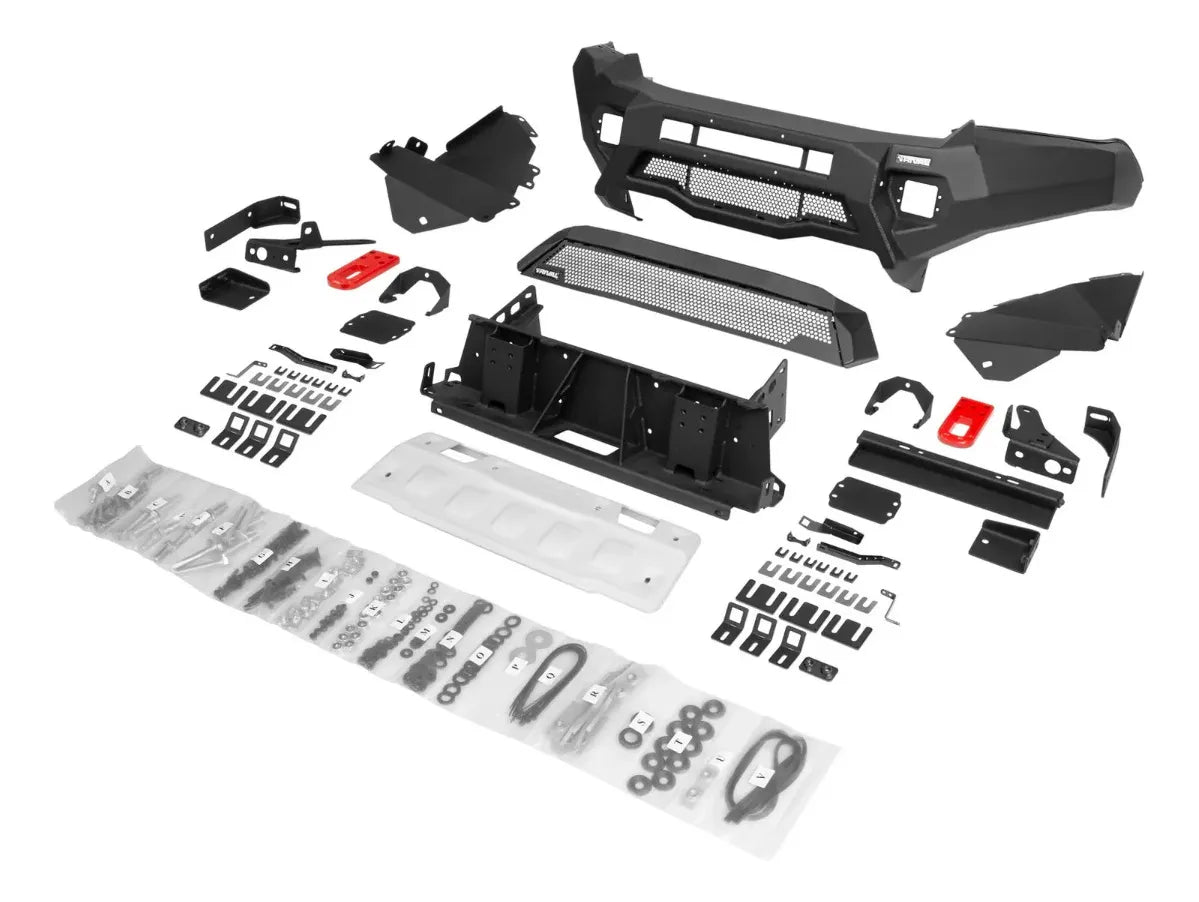 Bumper Delantero Sin Led Rival Para Toyota hilux 2021-25