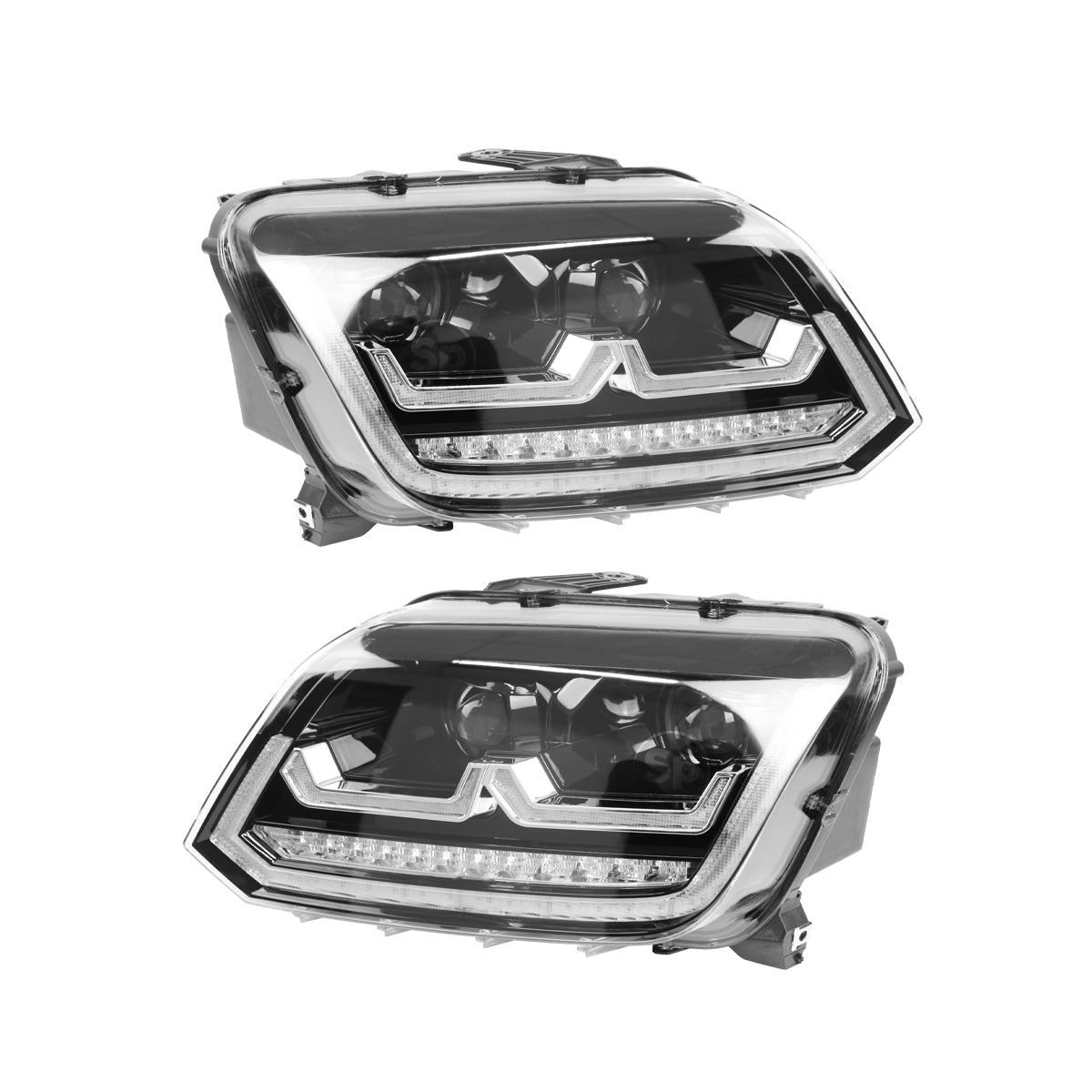PAR DE FAROS DELANTEROS PARA VOLKSWAGEN AMAROK 2012 - 2021