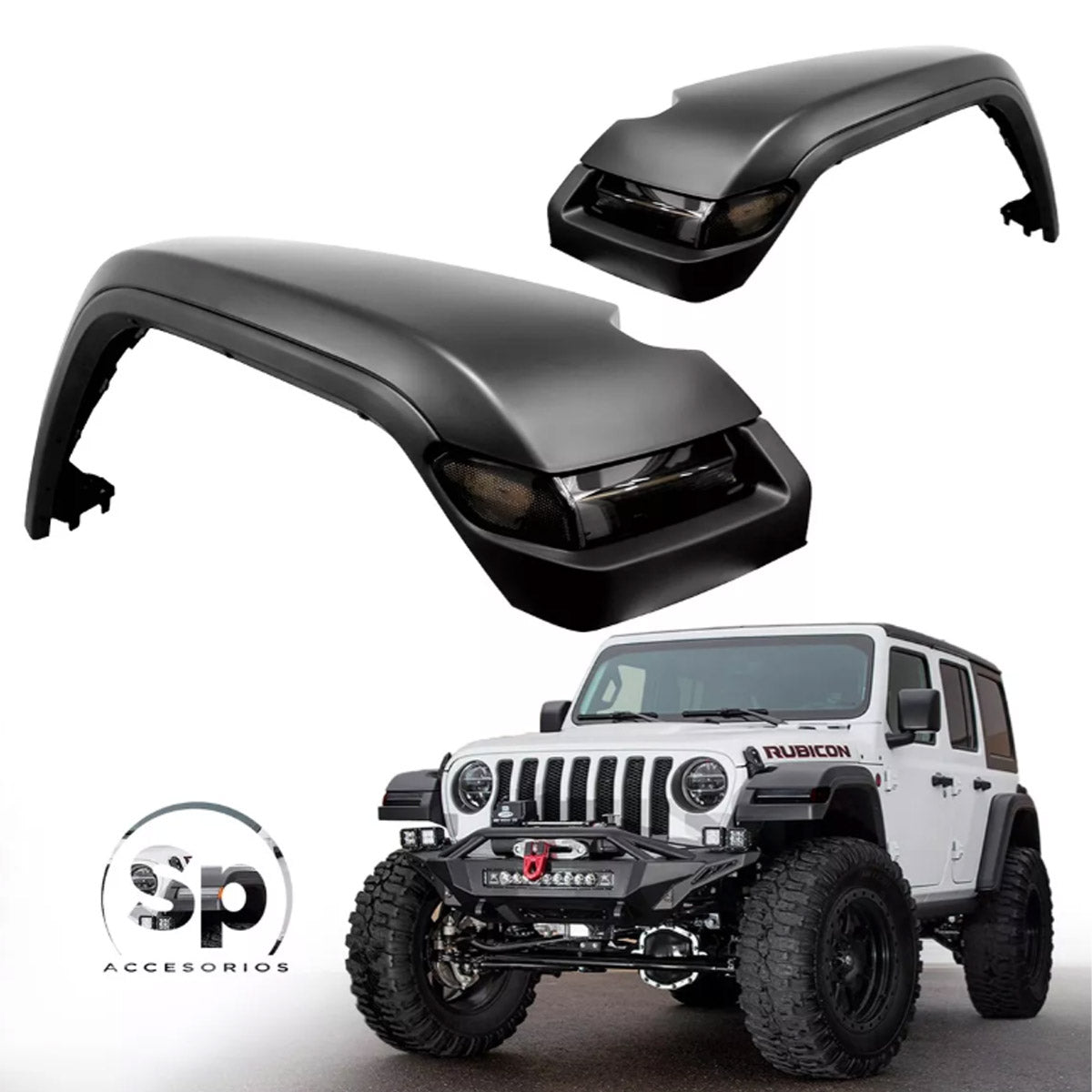 CANTONERAS DELANTERAS CONVERSIÓN PARA JEEP WRANGLER JK A JL