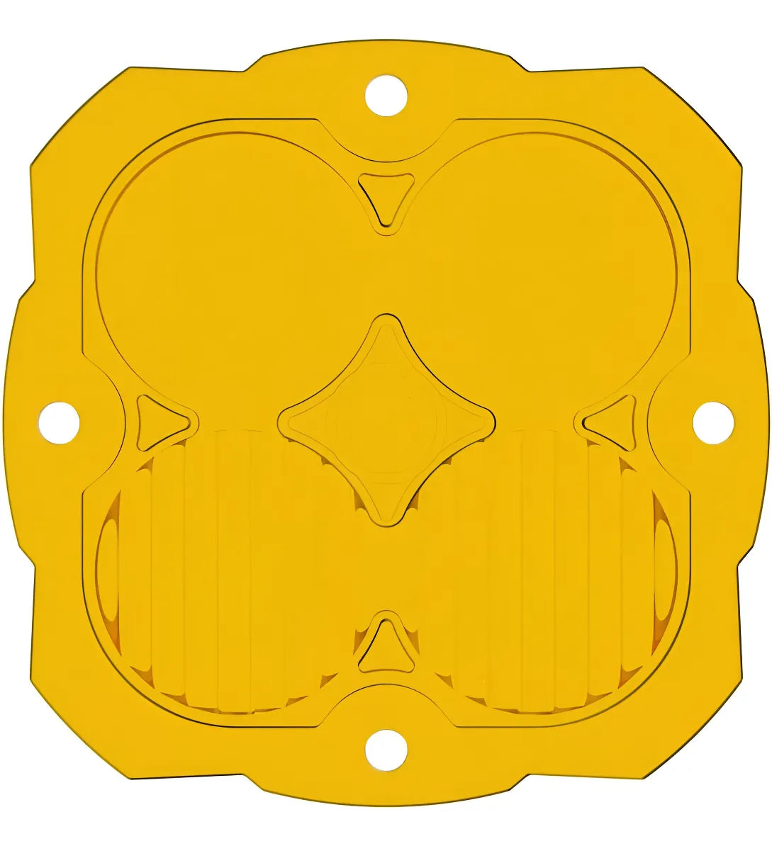 Mica Protectora Para Luz Kc Flex Era 4 Haz Amarillo