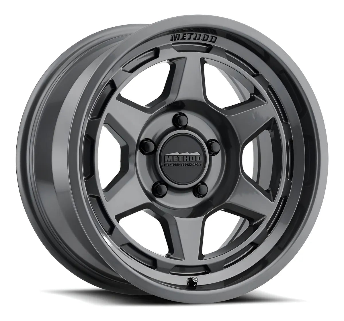 Rin Method Mr708 17x8.5 6x5.5 Gloss Titanium