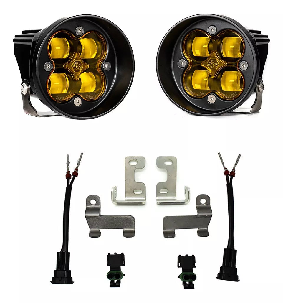 FAROS NIEBLA BAJA DESIGNS SQUADRON-R AMBAR PARA TOYOTA TACOMA 2016 - 2023