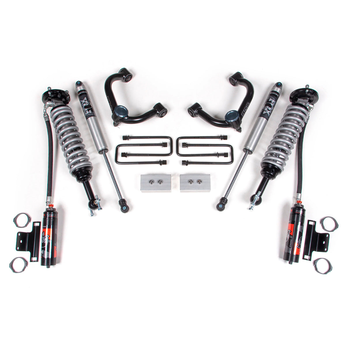 KIT DE ELEVACIÓN DE 3 PULGADAS FOX 2.5 PERFORMANCE ELITE PARA FORD F150 (14-20) 4WD