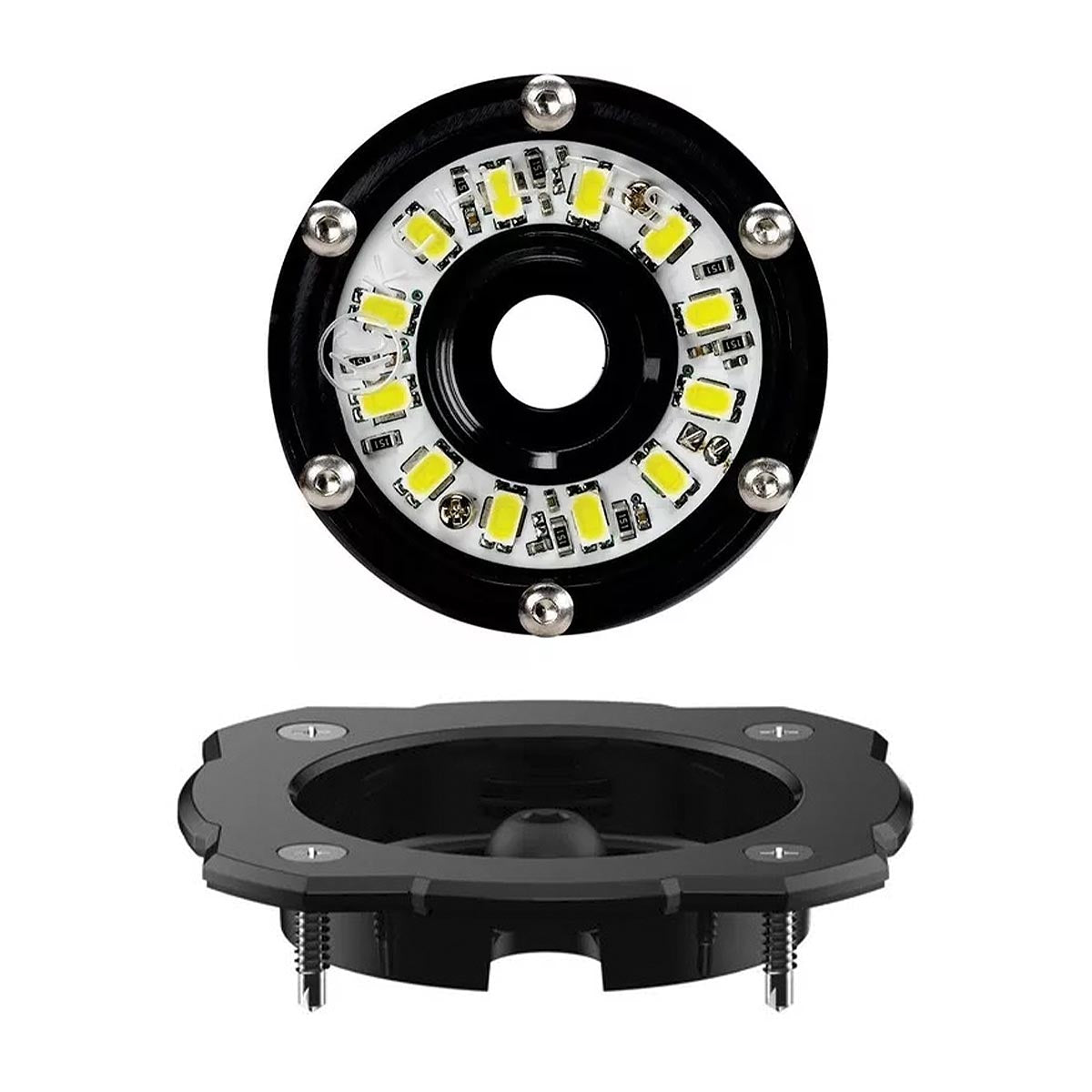 MONTAJE DE LUCES BASE KC HILITES CON DUALLY CYCLONE V2 CLEAR LED