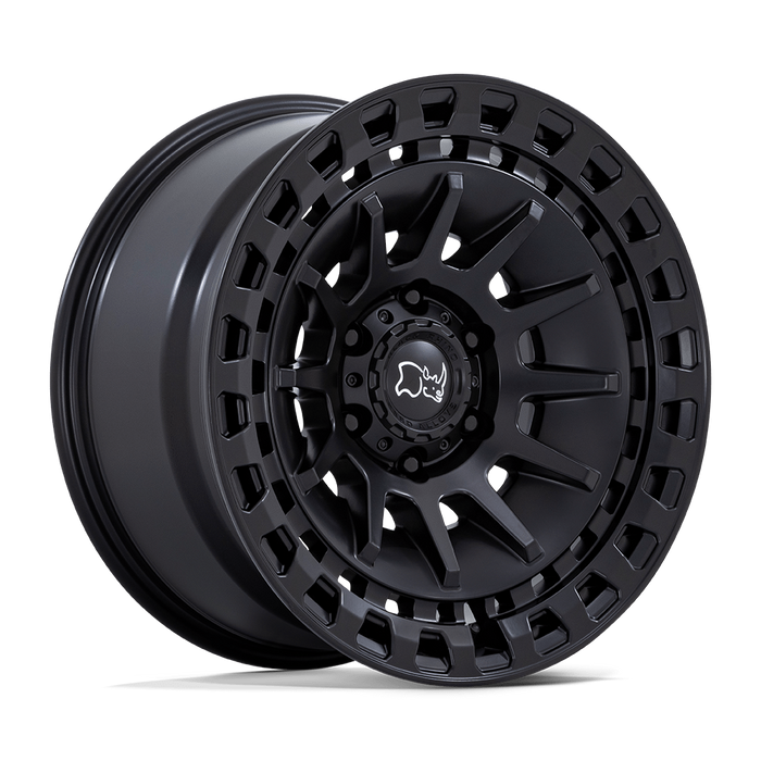 RINES BLACK RHINO 17X8.5 6X139.7 CB106.1 ET-10 BARRAGE MATTE BLACK