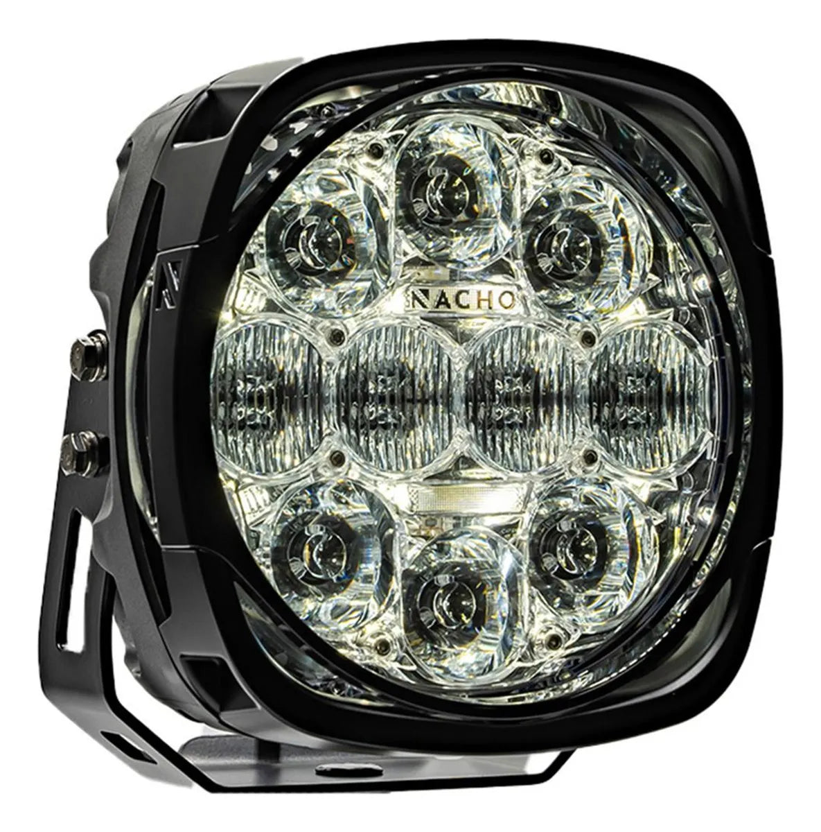 Faro De Luz Led Blanco Nacho Grande 4 Hi Spot Light Blanco