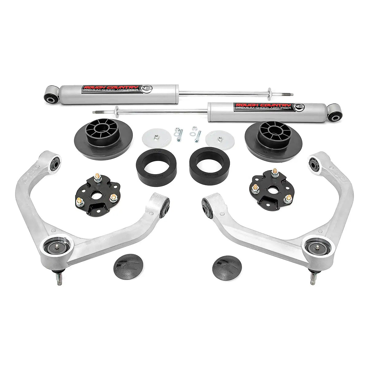 KIT DE ELEVACIÓN 3.5" ROUGH COUNTRY PARA RAM 1500 2WD/4WD 2019 - 2024