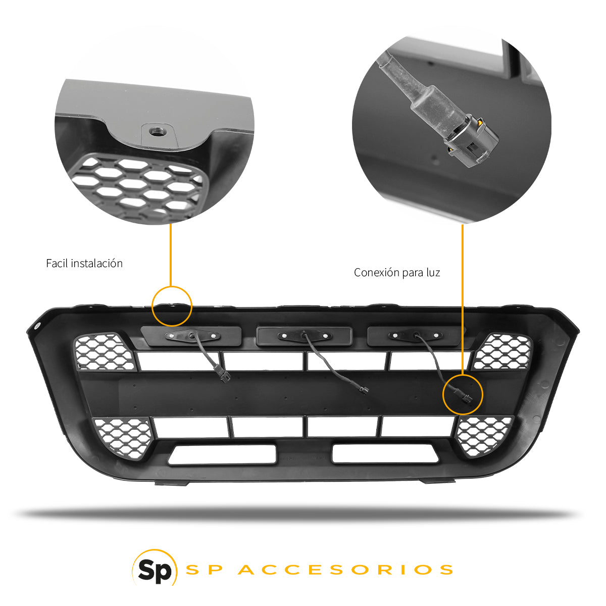 PARRILLA FRONTAL PARA FORD RANGER 2008 - 2011