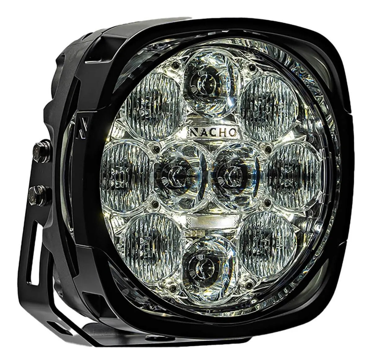 Faro Luz Led Ambar - Blanco Faro Grande Nacho Offroad Amber/white