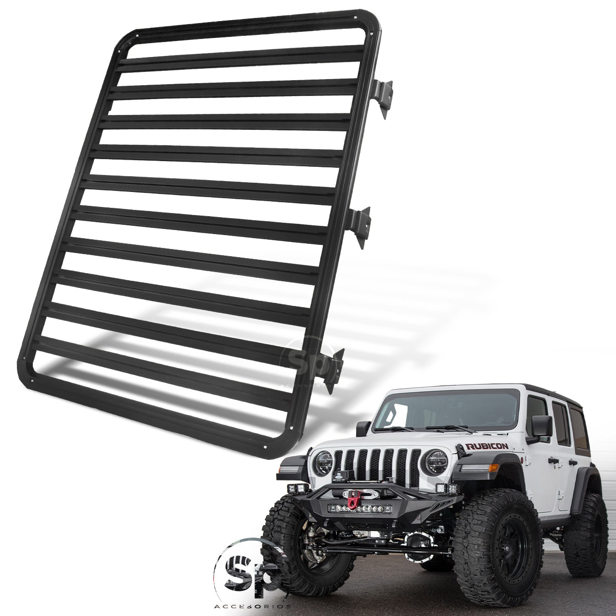 CANASTILLA PORTA EQUIPAJE PARA JEEP WRANGLER JL 2018 - 2024
