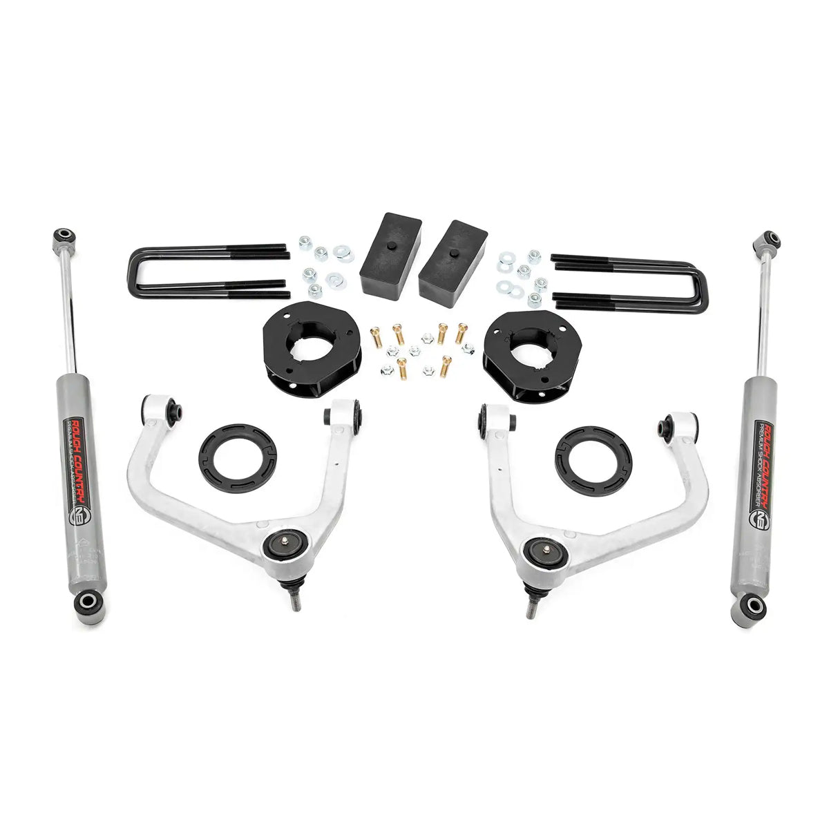 KIT DE ELEVACIÓN 3.5" ROUGH COUNTRY PARA GMC SIERRA 1500 2WD/4WD 2019-2024