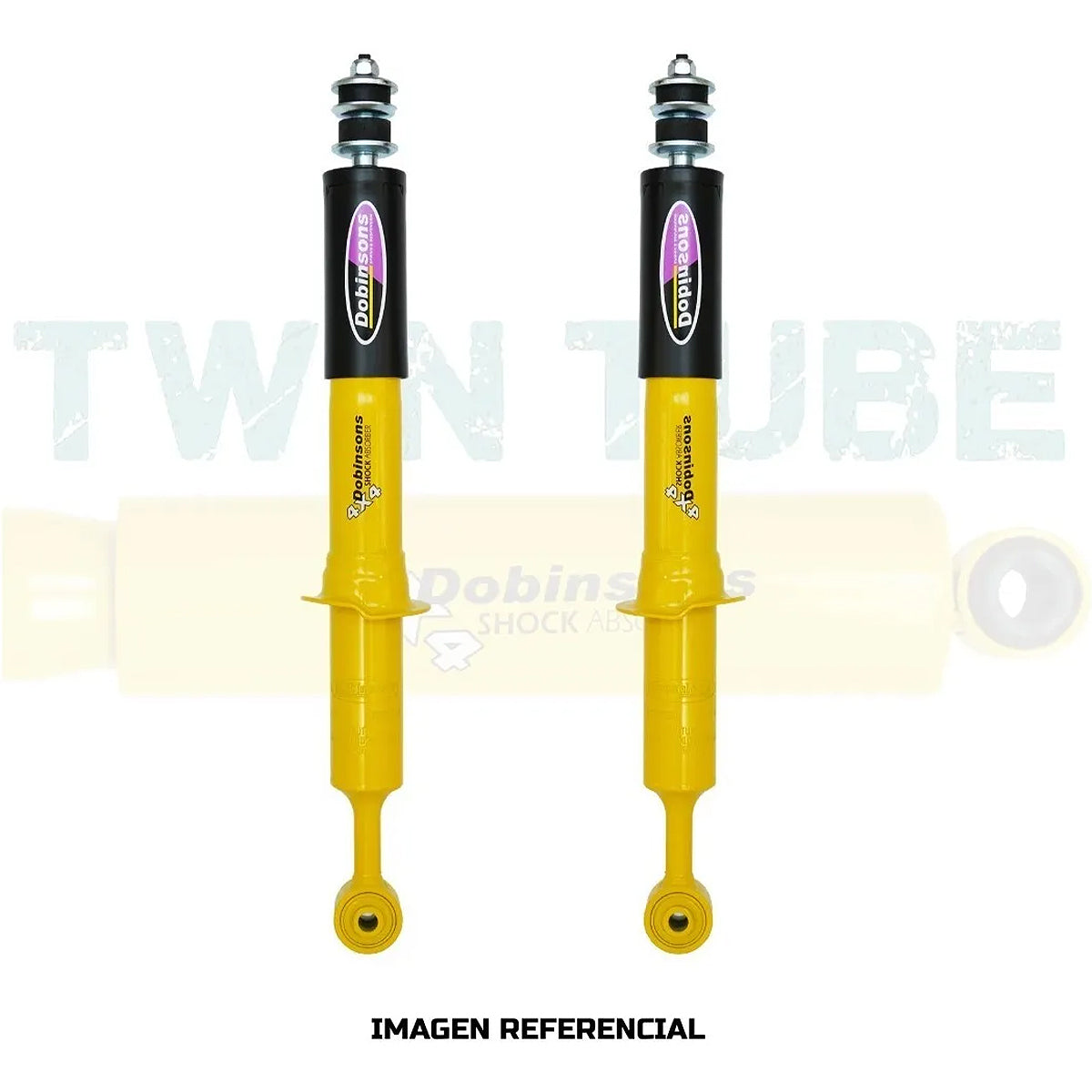 PAR AMORTIGUADORES DOBINSONS DELANTEROS PARA NISSAN NP300 FRONTIER 2014 - 2024