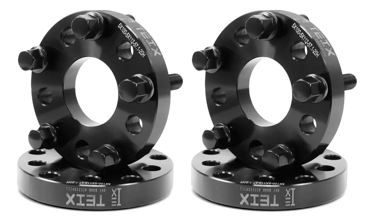 Kit Espaciadores 5/100 5/112 Cb57.1 20mm Vw Audi Seat Llanta