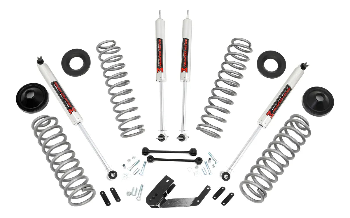 Kit Elevación 3.25in Rough Para Jeep Wrangler Jk 2007-2018