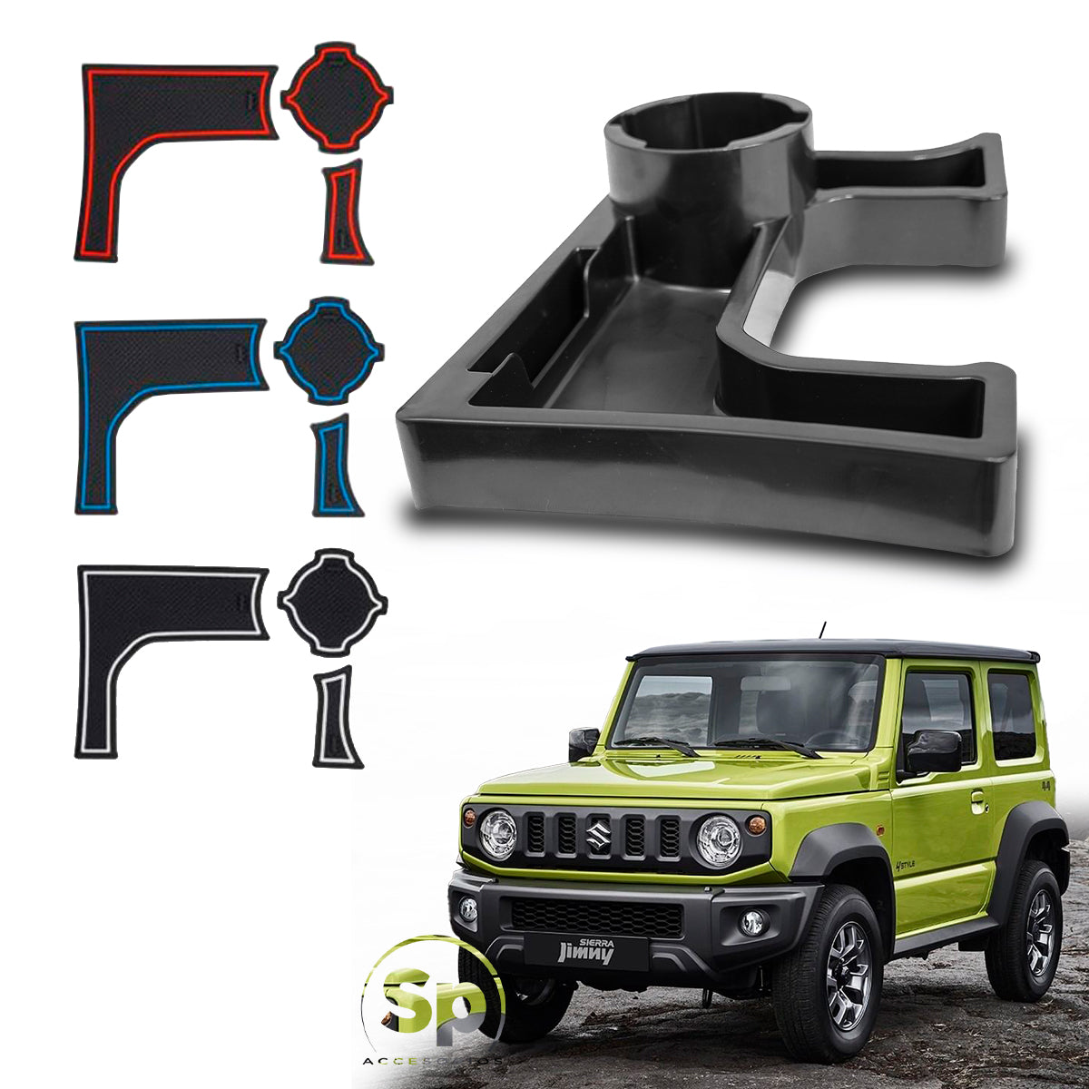 COMPARTIMIENTO DE ALMACENAMIENTO PARA SUZUKI JIMNY TRANSMISIÓN MANUAL 2019 - 2024