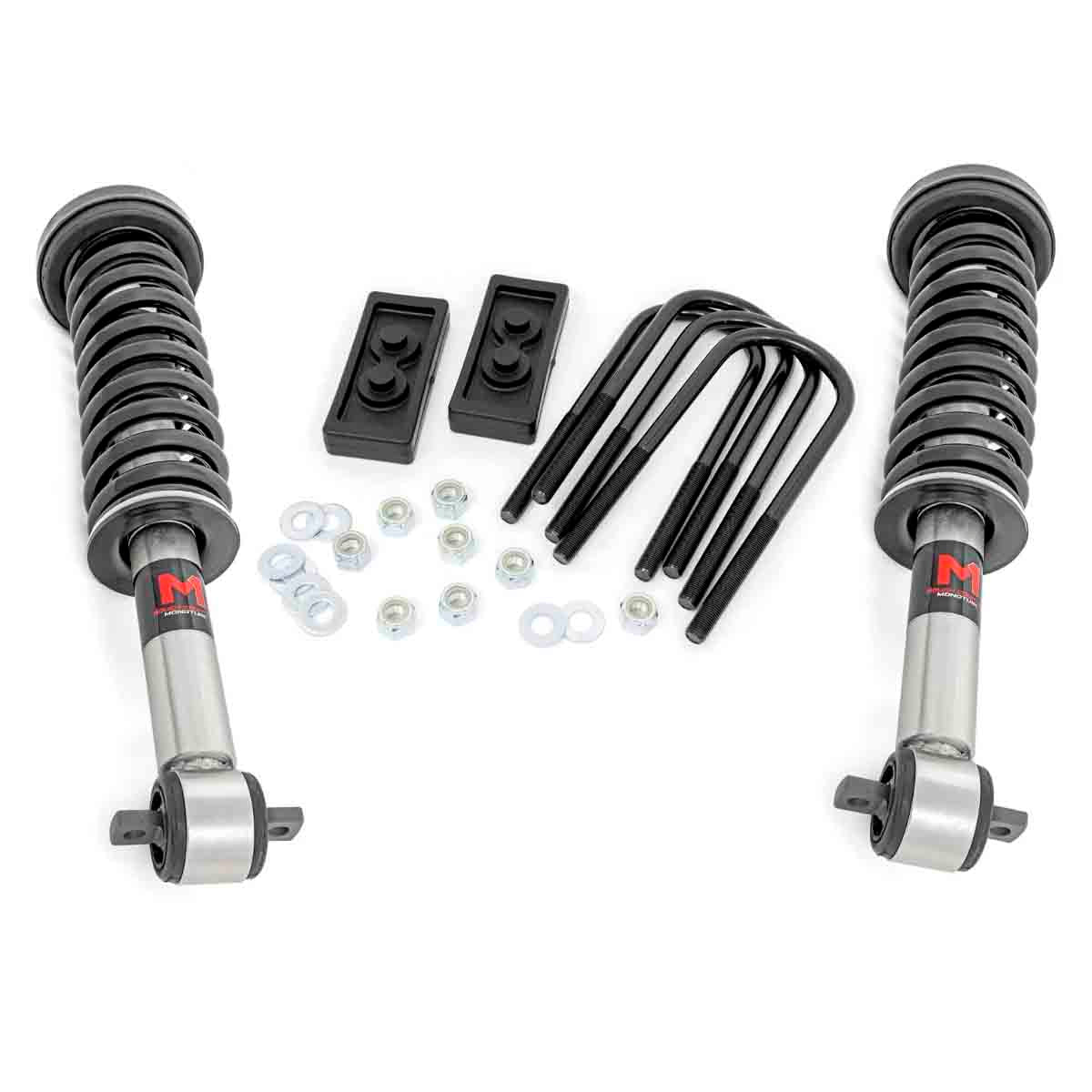 KIT DE ELEVACIÓN 2.5 PULGADAS ROUGH COUNTRY PARA FORD F150 TREMOR 4WD (2021-2024)
