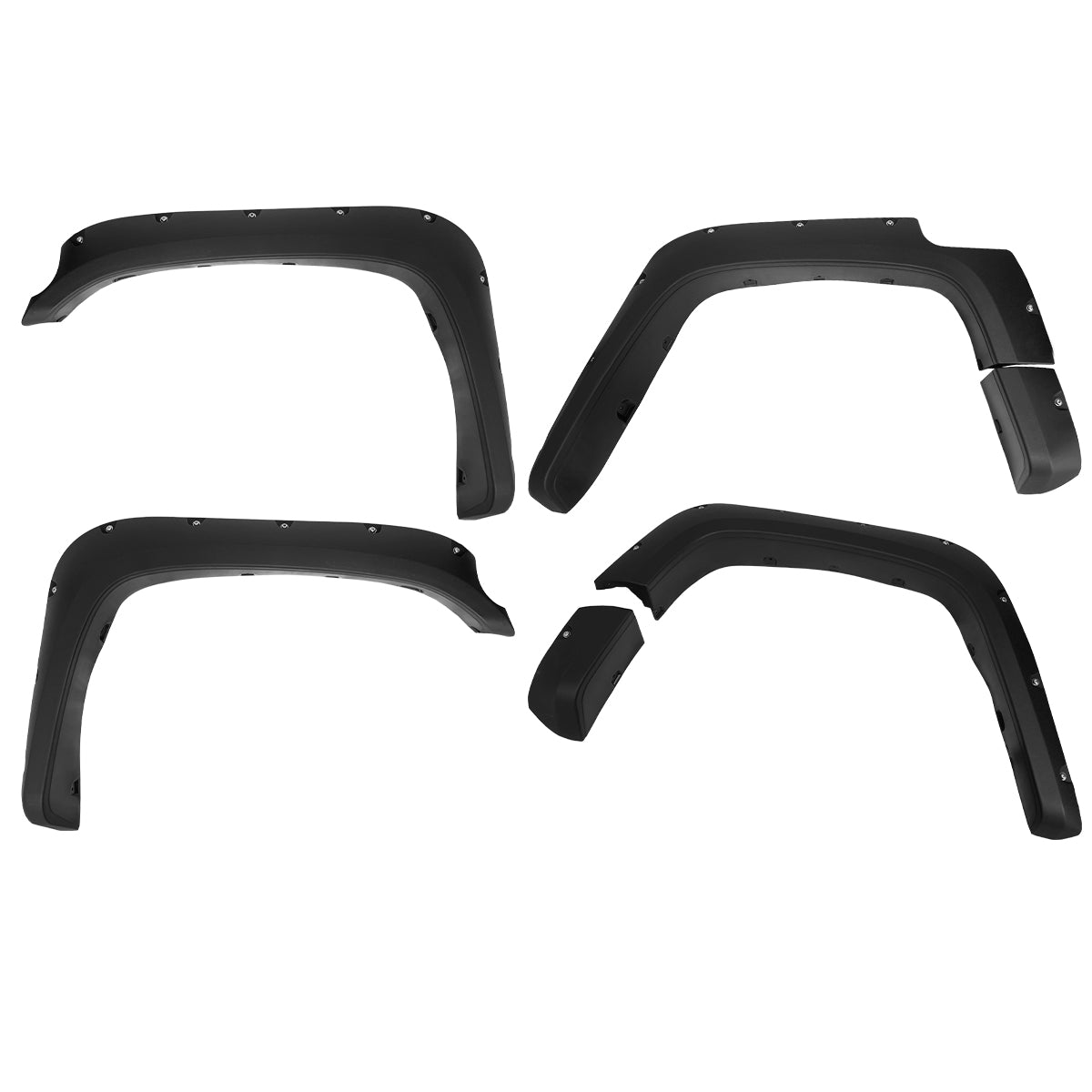 CANTONERAS ABS REMACHES PARA TOYOTA FJ CRUISER 2007 - 2017