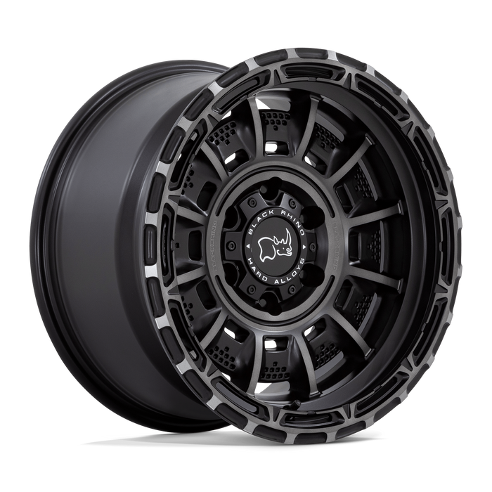RINES BLACK RHINO 17X9 6X139.7 CB106.1 ET0 LEGION MATTE BLACK GRAY TINT