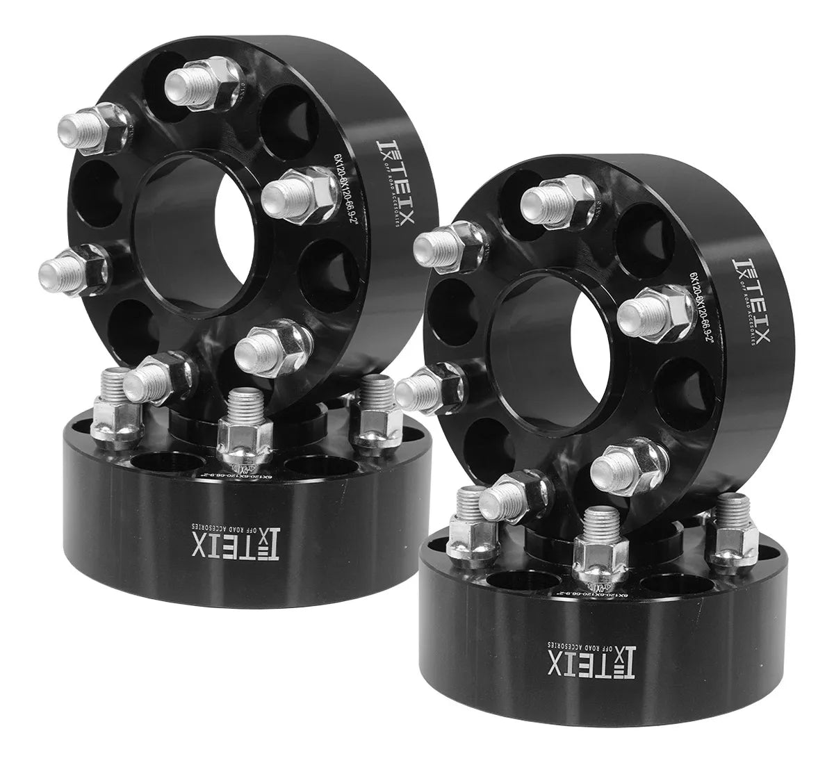 KIT ESPACIADORES 2" 6X120 LLANTA CB66.9 14X1.5