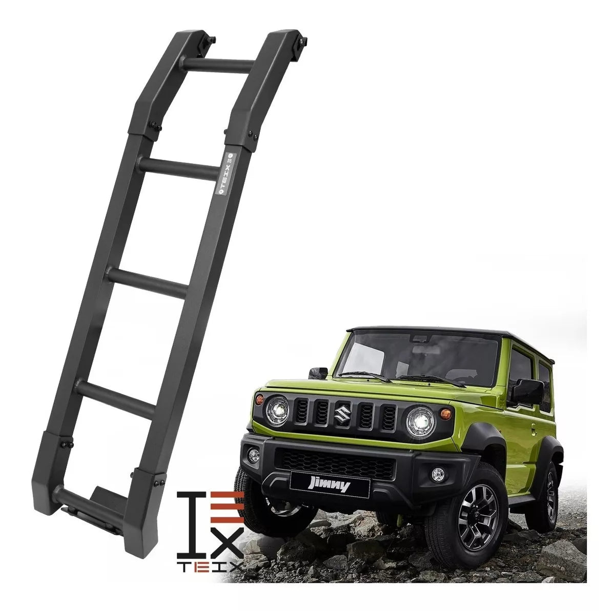 ESCALERA TRASERA RECTA TEIX OFF ROAD SUZUKI JIMNY 2019-2024 – SP Accesorios