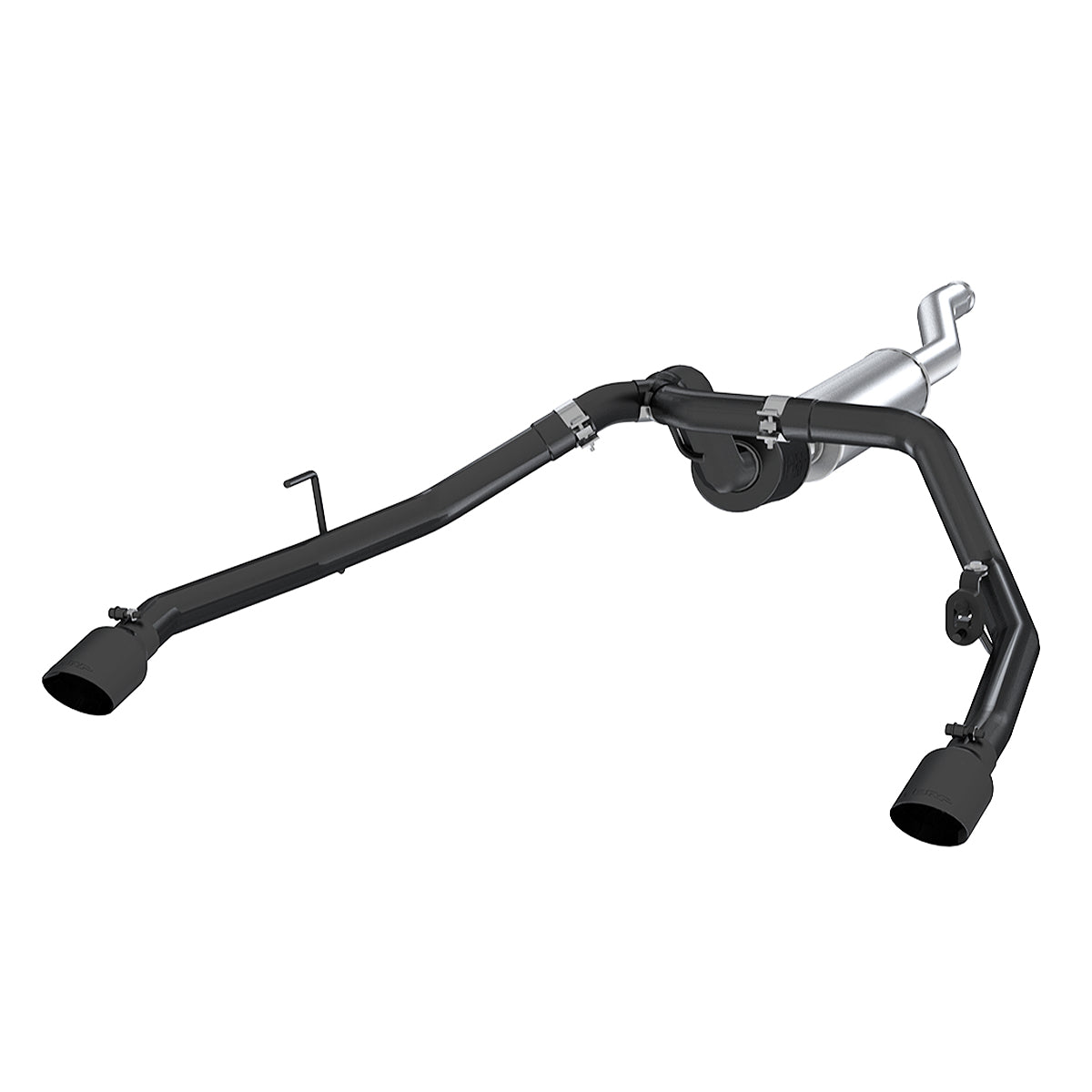 ESCAPE MBRP BLACK COATED PARA JEEP GLADIADOR JT 2020+