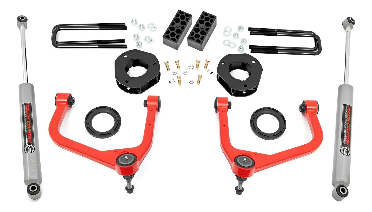 Kit Elevación 3.5in Rough Country Silverado 1500 2019-2k24