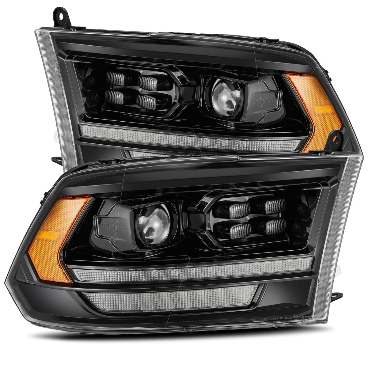 FAROS DELANTEROS PRO-SERIES ALPHAREX PARA DODGE RAM 1500 2009 - 2018