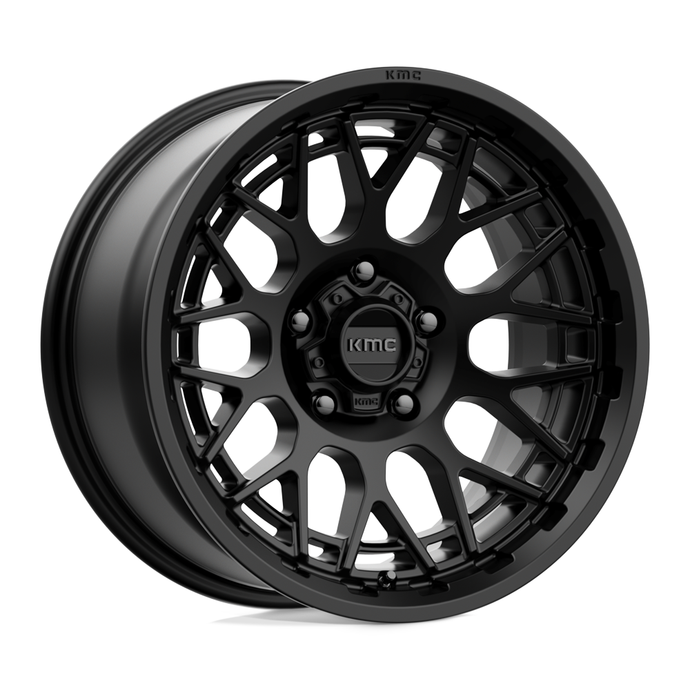 RINES KMC 17X8.5 6X139.7 CB106.1 ET0 KM722 TECHNIC SATIN BLACK