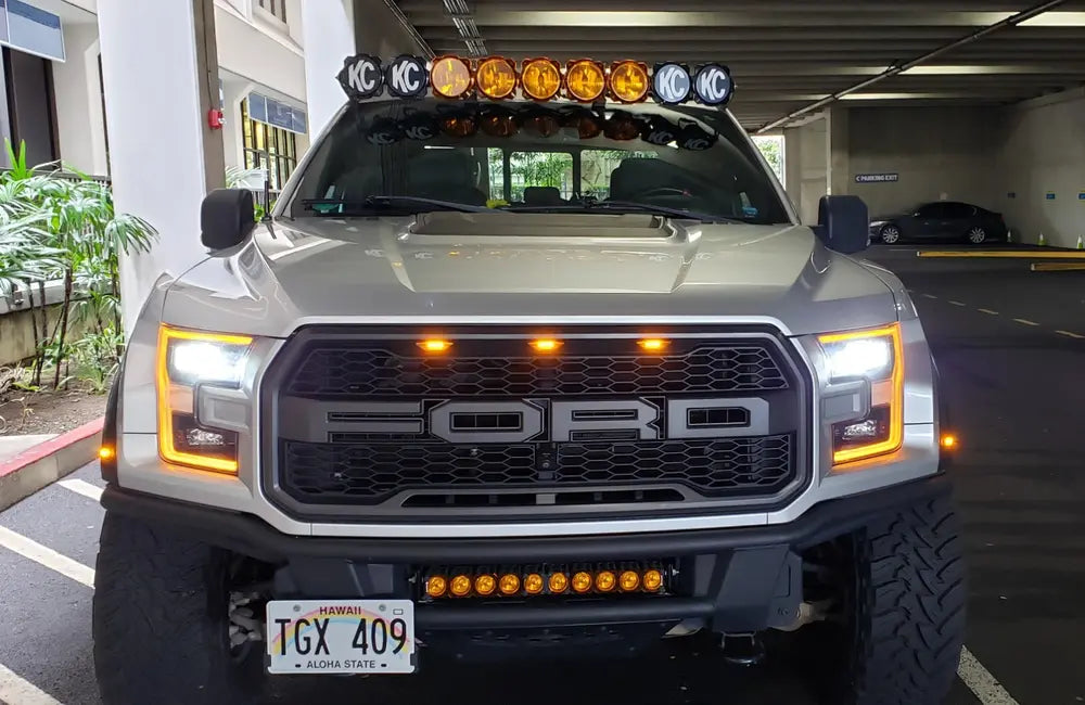 ESCUDO DE LUZ - ÁMBAR PARA LED PRO6 GRAVITY® DE 6"