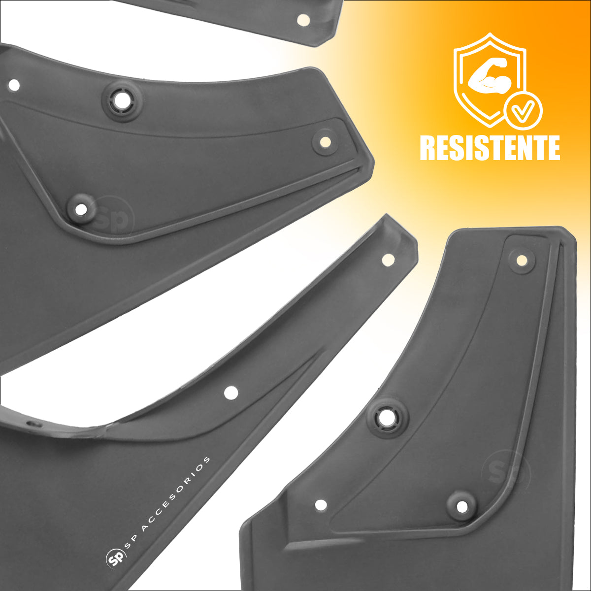 LODERAS SALPICADERA SUZUKI JIMNY 2019 - 2024 SET DE 4 PIEZAS