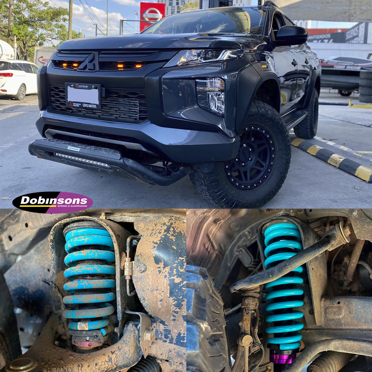SUSPENSION DOBINSONS IMS LIFT KIT 2" PARA MITSUBISHI L200