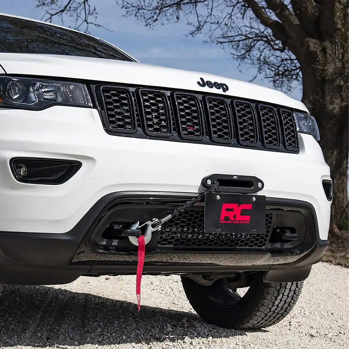 MONTAJE PLACA DE MATRICULA ROUGH COUNTRY