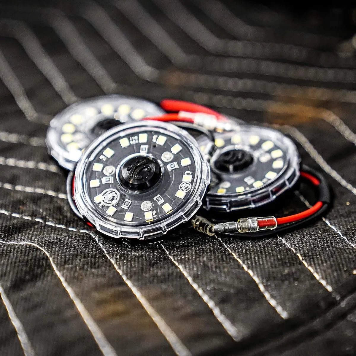 Cyclone V2 Led Kc Hilites Led Single Ambar 5w Flood Beam Ambar Lens