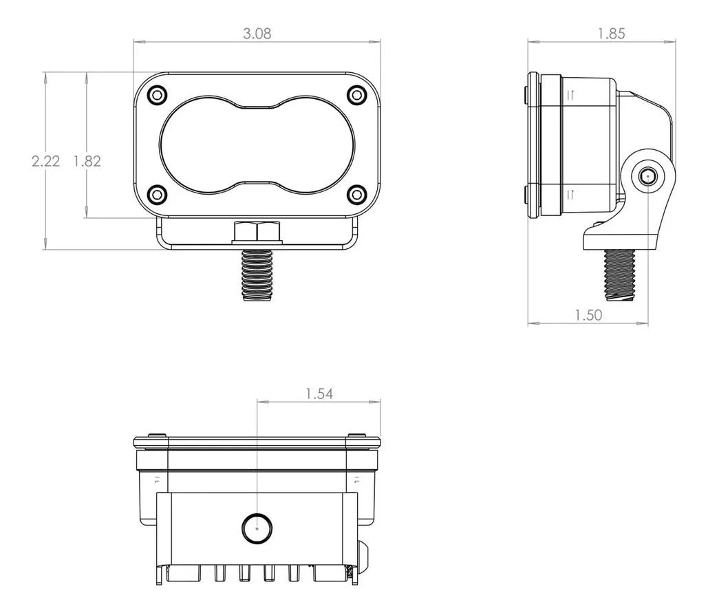 Par De Faros Led Amber Baja Designs S2 Sport 4runner 2003