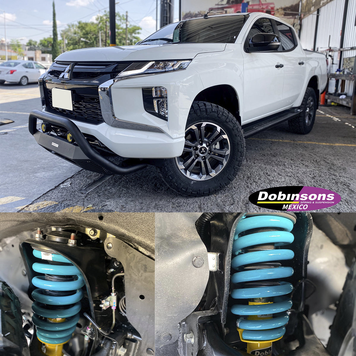 SUSPENSION DOBINSONS TWIN TUBE LIFT KIT 2" PARA MITSUBISHI L200